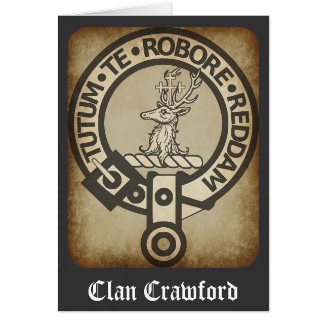 Crest Badge Antiguo Crawford (Frente)