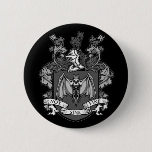 Crest de Murciélago Gris - Botón