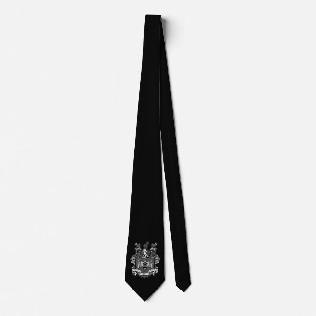Crest de Murciélago Gris - Corbata #1 (Anverso)