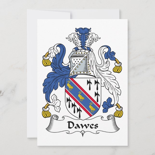 Crest familiar Dawes (Anverso)