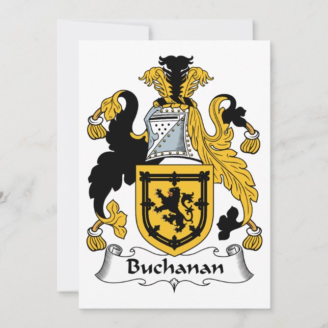 Crest familiar de Buchanan (Anverso)