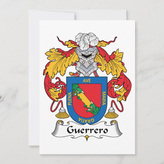 Crest familiar Guerrero (Anverso)