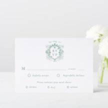 Crest Floral Vintage Francés