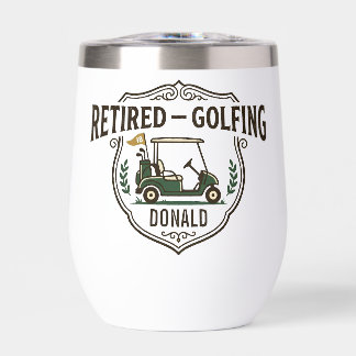 Cresta Personalizada de Carrito de Golf para Jubil