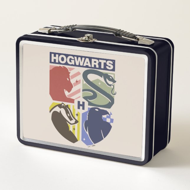 Crestón Estampado Vintage HOGWARTS™ (Anverso)