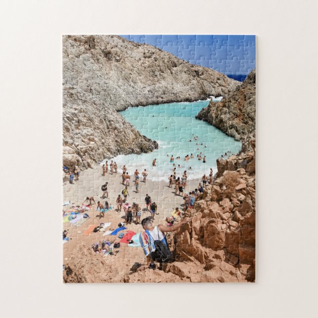 Creta Beach Puzzle (Vertical)