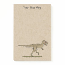 Cretácico Dinosaurio Tyrannosaurus rex Nota poster