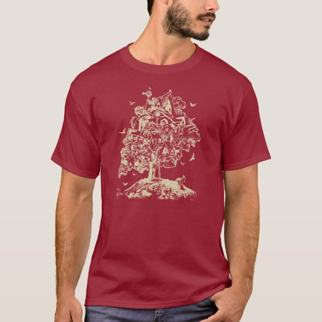 Crezca la camisa de la casa del árbol (Anverso)