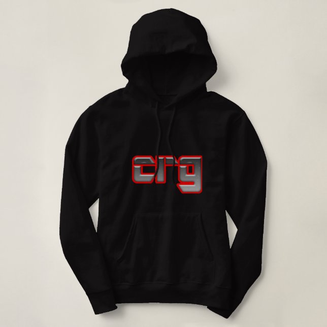CRG Resbalón-en sudadera con capucha (Diseño del anverso)