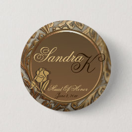 Criada adaptable del botón elegante del recuerdo