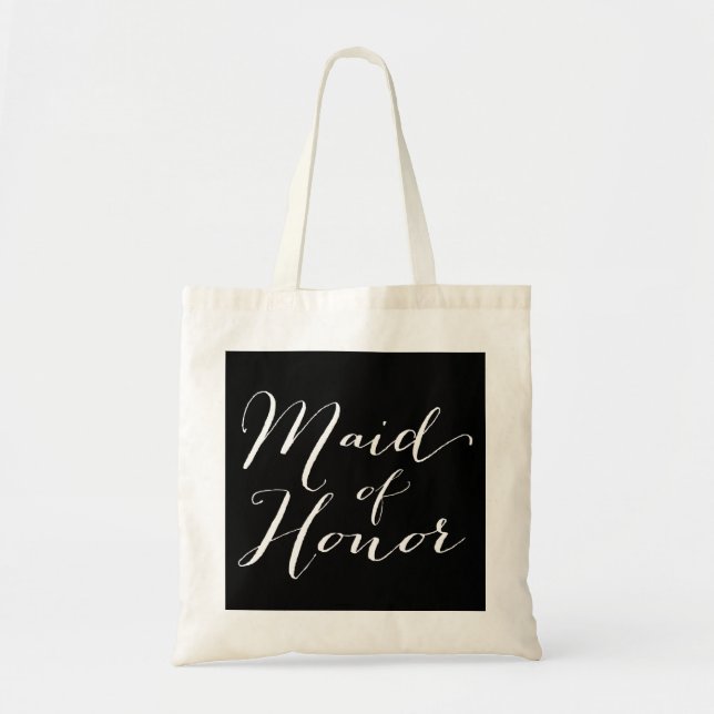 Criada de la bolsa de asas nupcial de la boda del (Frente)