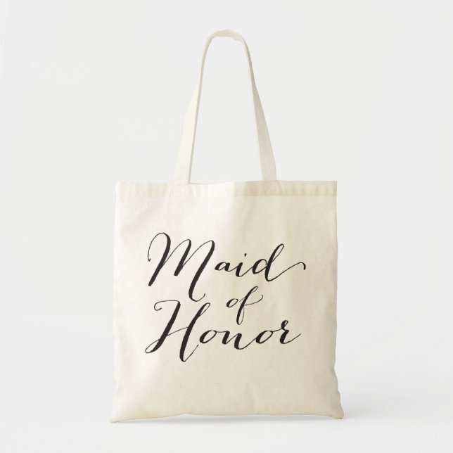 Criada de la bolsa de asas nupcial de la boda del (Frente)