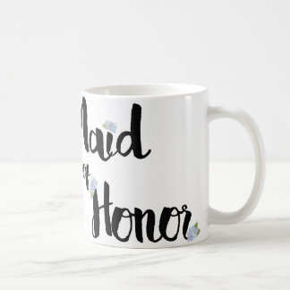 Criada de la taza del honor - Hydrangeas púrpuras