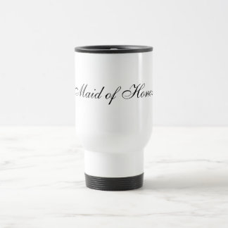 Criada de la taza del viaje del honor