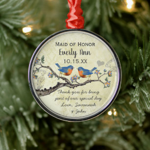 Criada de ornamentos de honor