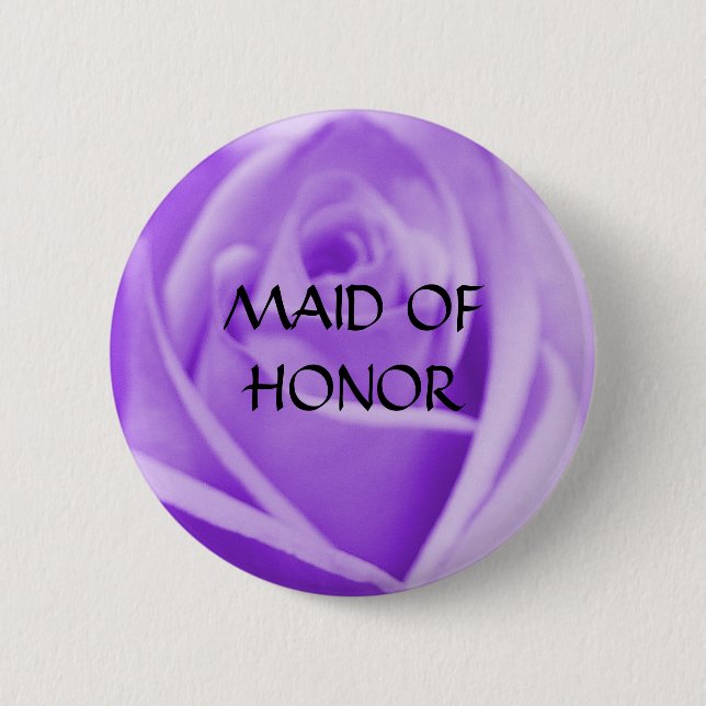 CRIADA DEL HONOR - botón subió lavanda (Anverso)