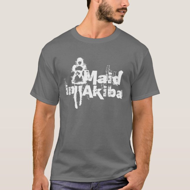 Criada en la camiseta oscura básica de Akiba (Anverso)