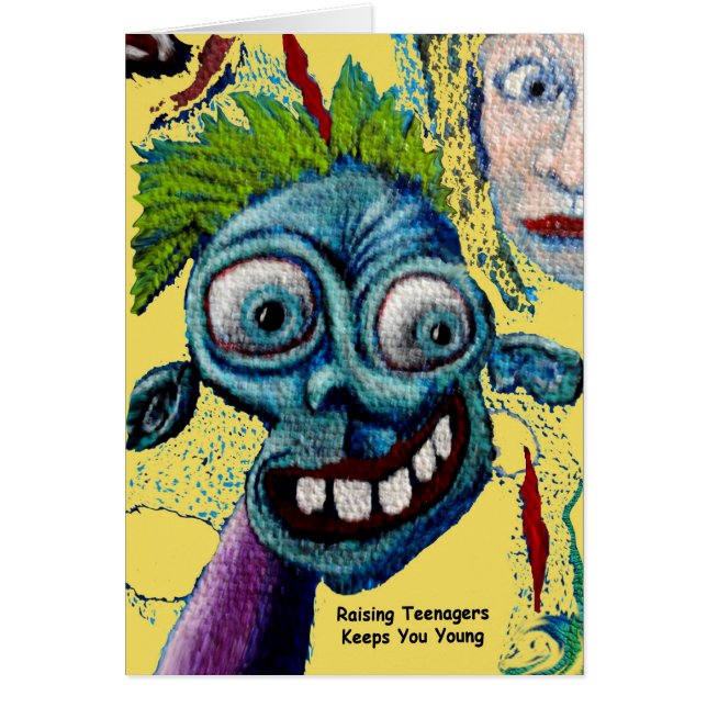 Criar a adolescentes le mantiene joven (Frente)