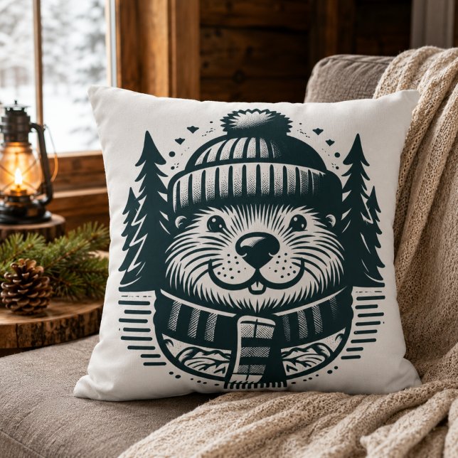 Criatura Acogedora: Almohada de Castor Adorable pa (Cozy Critter: Adorable Beaver Pillow for Ultimate)