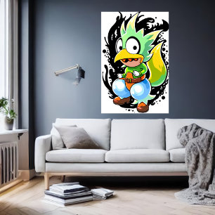 Criatura de pájaro alienígena personalizado Arte