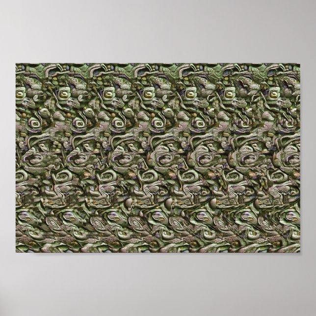 Criatura gótica - Impresión 3D oculta (Frente)