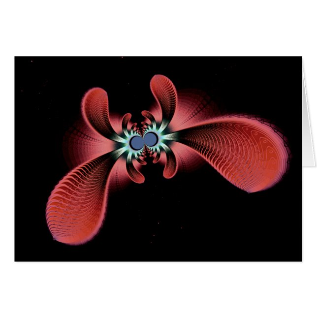 criatura peluda del espacio del fractal (Anverso (Horizontal))