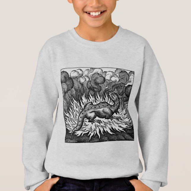 Criaturas extrañas Camisa Salamander (Anverso)