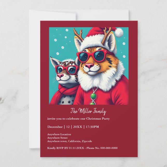 Criaturas navideñas disfrazadas de Navidades (Anverso)