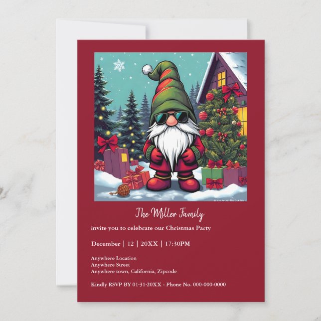 Criaturas navideñas disfrazadas de Navidades (Anverso)