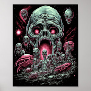 Criaturas Zombie Arte Horror Sci-fi