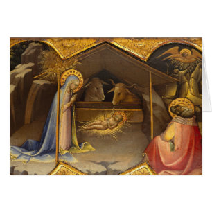 Crib de la Natividad Bendición Virgen María Infant