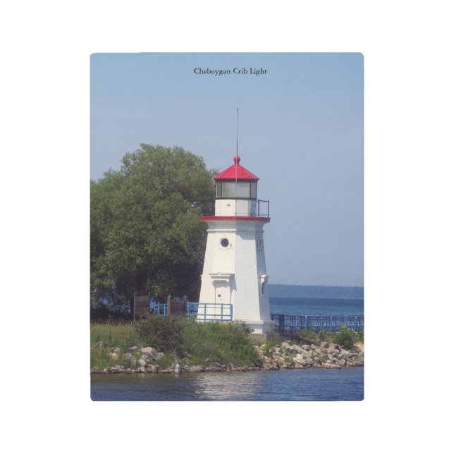 Criba de Cheboygan Arte metalizado en la pared (Anverso)