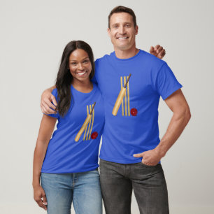 Cricket - Camiseta de wicket, murciélago y bolas