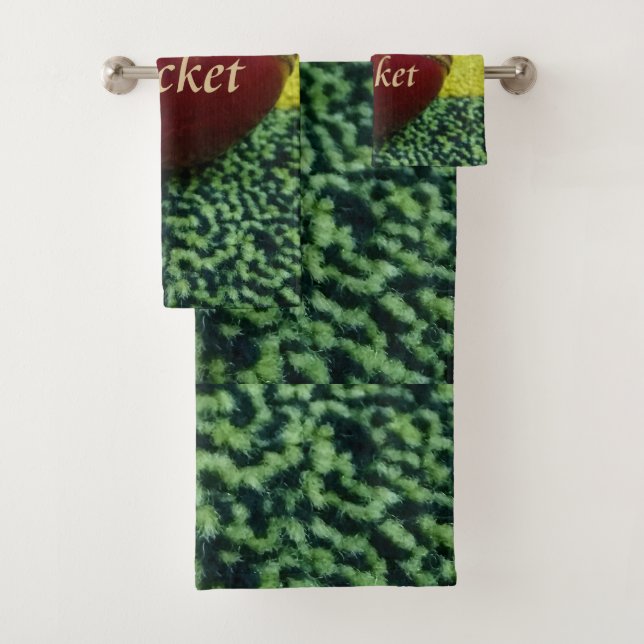 Cricket: Impresión del arte Red Hard Ball (In situ)