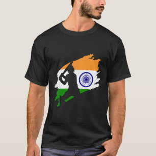 Cricket Patriótico India Jersey Deporte Regalo Muj