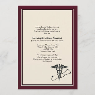 Crimen de invitación a graduación MD