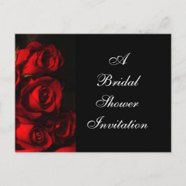 "Crimson Bouquet" [a] - Invitación a la ducha de n