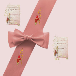 Crimson susurra la invitación de cumpleaños número