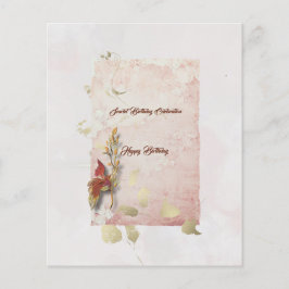 Crimson susurra los volantes de la fiesta de cumpl