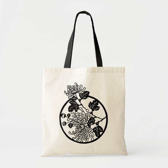 Crisantemo chino - Bolsa de Tote (Frente)