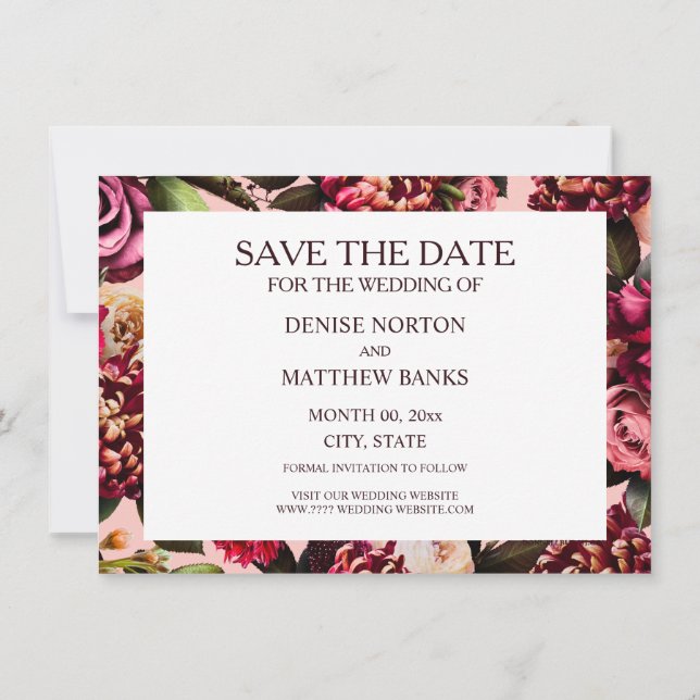 Crisantemo romántico en rosa gossamer (Reverso)