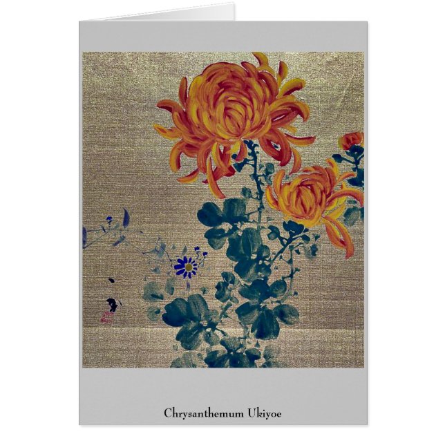 Crisantemo Ukiyoe (Frente)