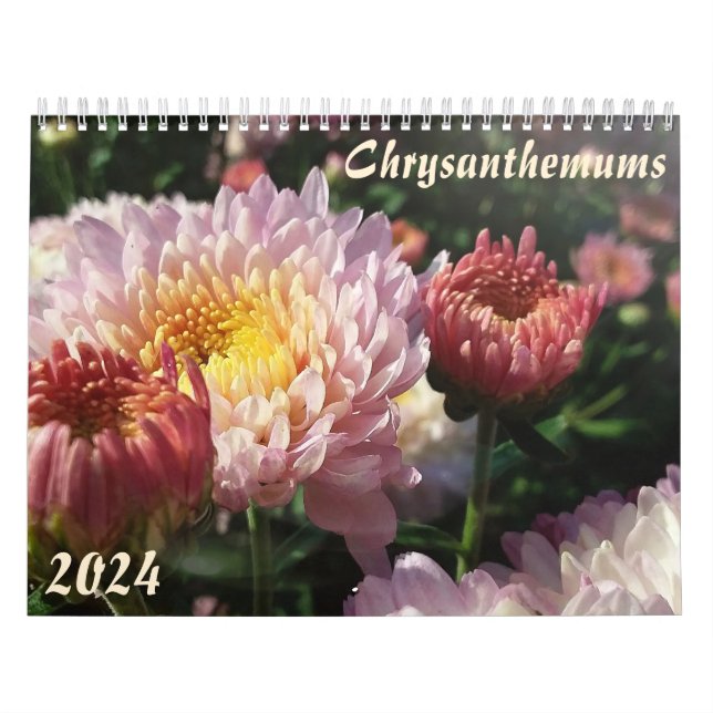 "crisantemos" Calendario floral Feng Shui (Tapa)