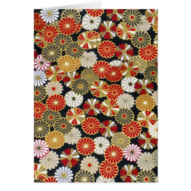 Crisantemos dorados caídos (Frente)