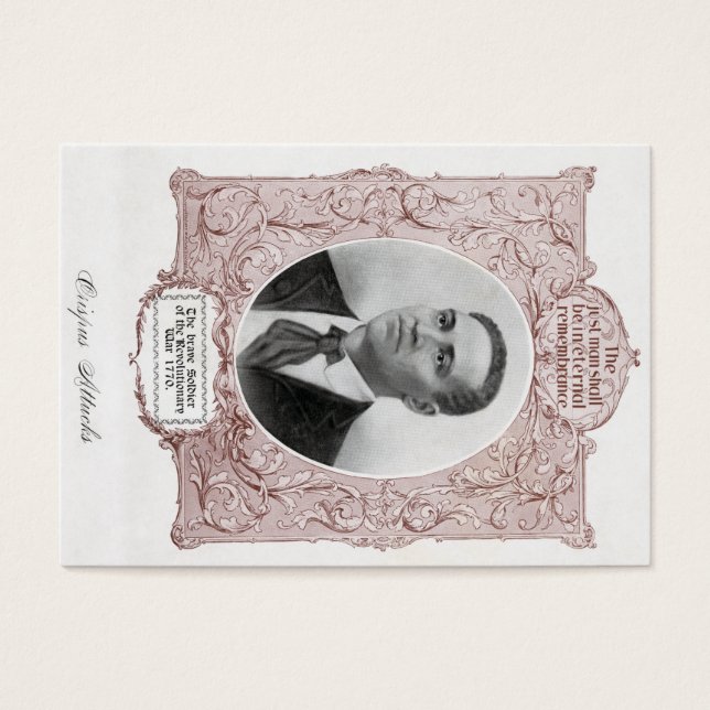 Crispus Attucks: Mártir de la Revolución Americana (Frente)