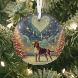Cristal Adorno de Navidad de Vidrio para Mascotas