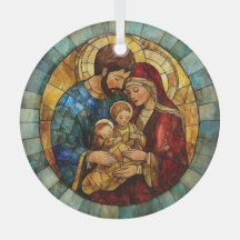 Adorno de Navidad Sagrada Familia Natividad
