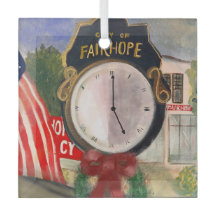 Adorno de reloj de Fairhope
