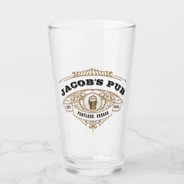 Cristal de cerveza de pub de elaboración personali