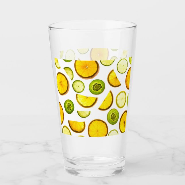 Cristal de frutas de cítricos (Anverso)